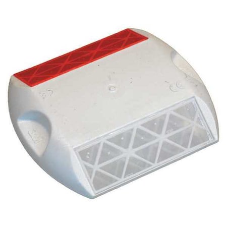 Pavement Marker,White/Red,4 L,PK100