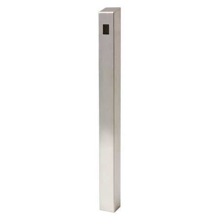 Entry Pedestal,48H,Stainless Steel