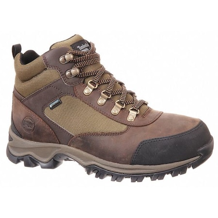 Size 10 Men's Hiker Boot Steel Work Boot, Brown