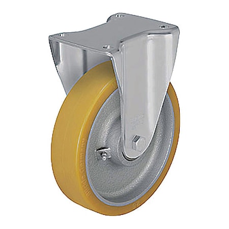 Plate Caster,1650 Lb. Load Rating