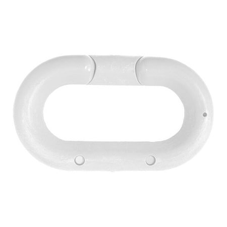 Chain Link,White,3 Size,Plastic