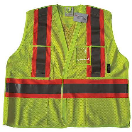Safety Vest,Yellow/Green,L/XL