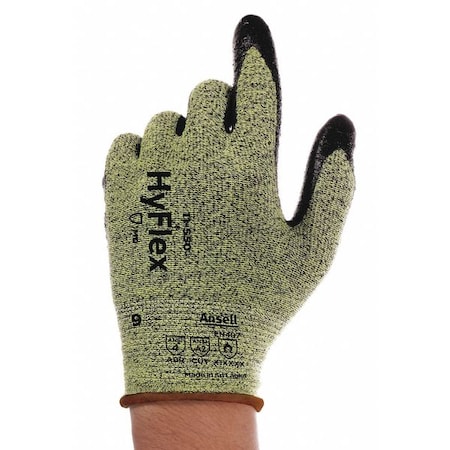 Cut Resistant Coated Gloves, A2 Cut Level, Nitrile, 11, 1 PR