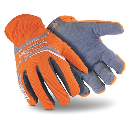Cut Resistant Gloves, A6 Cut Level, Uncoated, 2XL, 1 PR