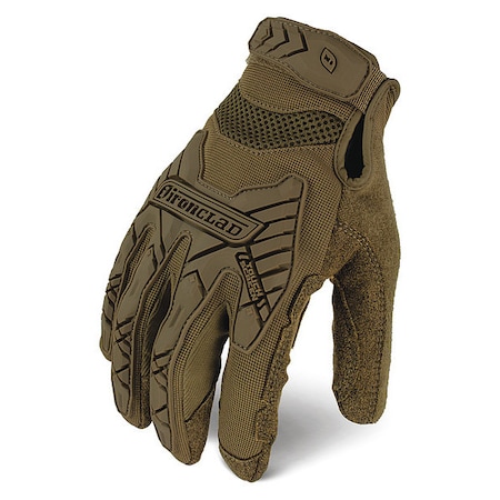 Tactical Glove,Size S,9 L,Brown,PR