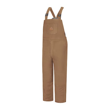 Bib Overall,Fits Waist 36 To 38,Brown