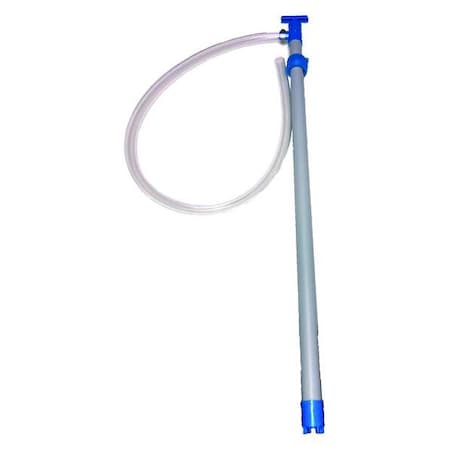 Hand Drum Pump,Piston,PVC,5 Gpm,10 Psi