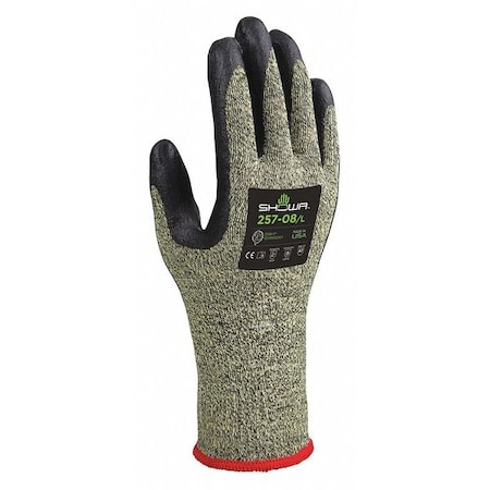 Cut Resistant Coated Gloves, A7 Cut Level, Nitrile, 2XL, 1 PR