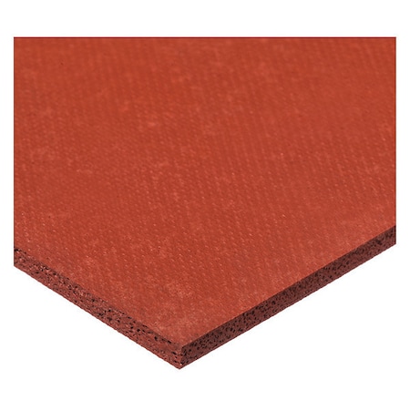 Foam Strip, Water-Resistant Closed Cell, 2 In W, 10 Ft L, 1/8 In Thick, Red