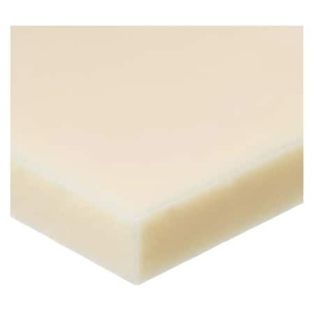 Off-White Nylon 6/6 Rectangle Stock 48 L X 1 W X 3/4 Thick