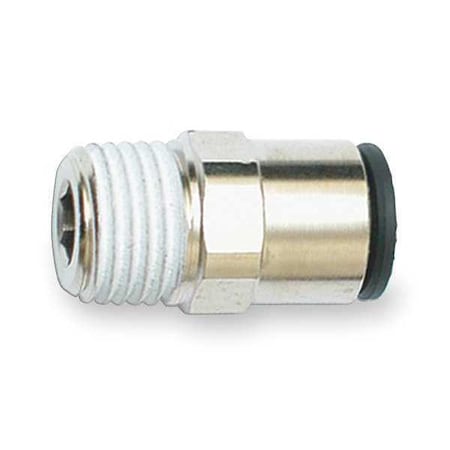 Male Connector,Tube 10mm,Pipe 1/4In,PK10