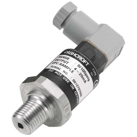 Pressure Transducer,30 In Hg Vac To30psi