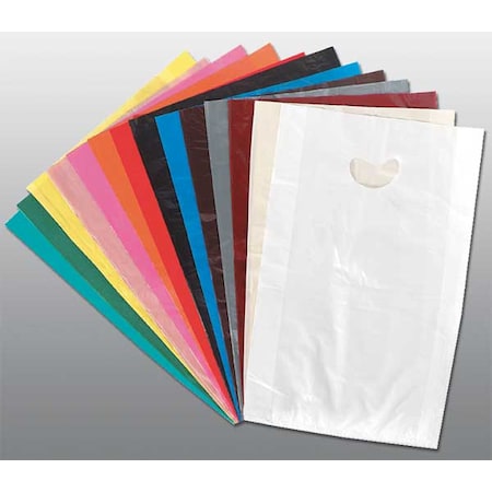 Merchandise Bags,Black,21 In. L,PK500