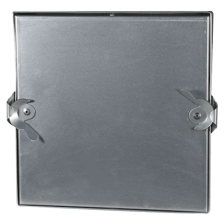 Access Door,10 In,Square,Galvanized Stl