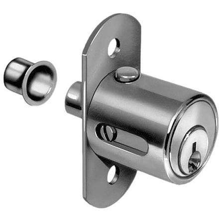 Sliding Door Lock,Chrome,Key 915