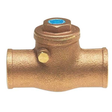 1-1/2 Sweat Low Lead Bronze Spring Check Valve