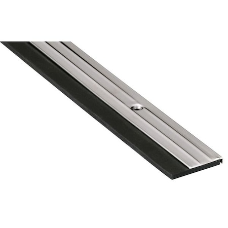 Door Bottom,5/32 X 84 In,Stainless Steel