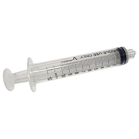 Dispensing Syringe, 10 ML, Manual, Luer-Lock Connection, Translucent, 10 Pack