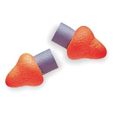 Replacement Pods, For QB2 / QB3 Banded Ear Plugs, NRR 25 DB, Orange, Pack Of 50 Pairs