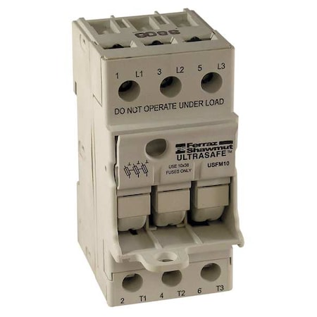 Fuse Block,Midget And CC Class,30A,3 Pol