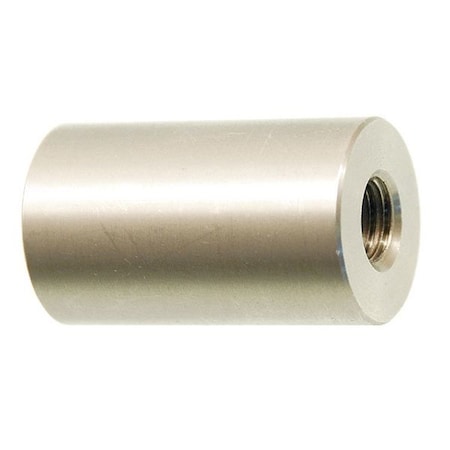 Round Standoffs, 5/16-18 Thrd Sz, 2 In Bd L, 18-8 Stainless Steel Brushed, 3/4 In OD, 2 PK