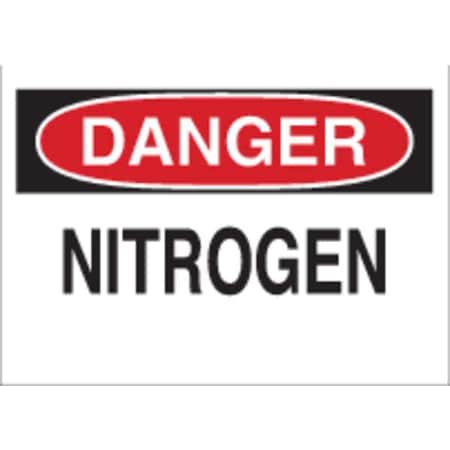 Danger Sign, 7 In H, 10 In W, Rectangle, English, 40895