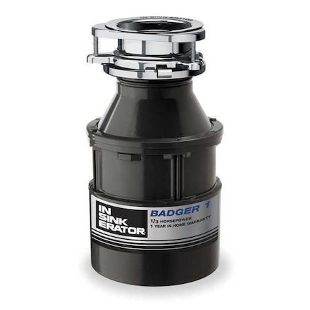 Garbage Disposal,Badger 1,1/3 HP