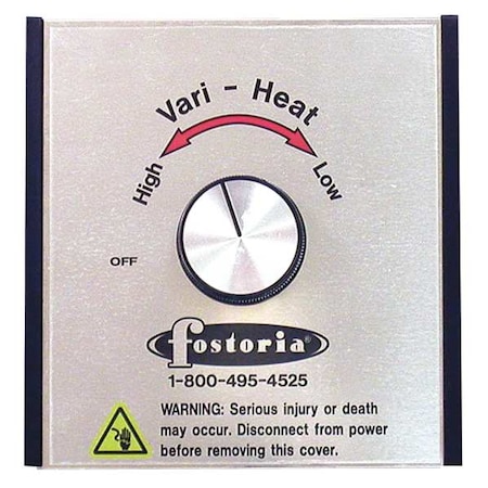Variable Heat Controller,7 In. W,5 In. D