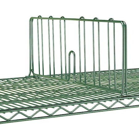 Shelf Divider 24W,Green, 6PK