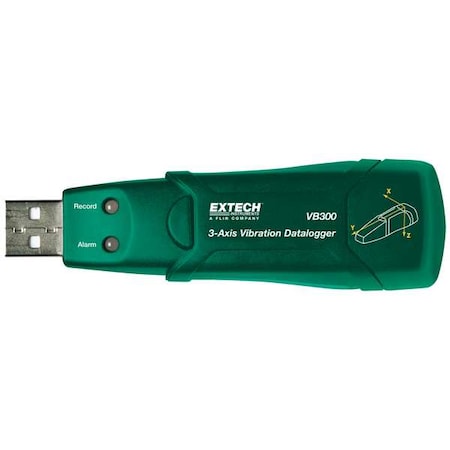 Data Logger,3 Axis Vibration,USB