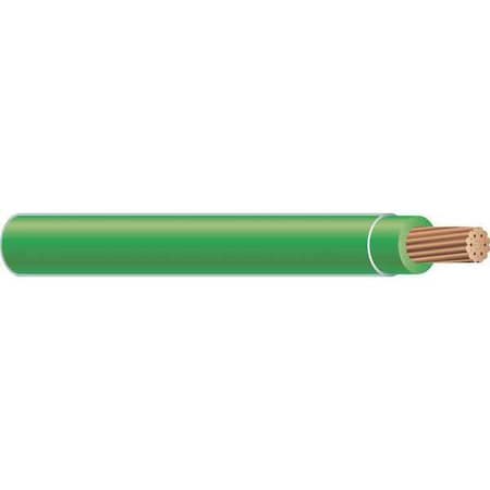 Building Wire, THHN, 12 AWG, 1,000 Ft, Green, Nylon Jacket, PVC Insulation