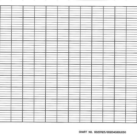 Strip Chart,Roll,Range None,50 Ft,PK5