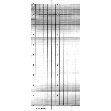 Strip Chart,Fanfold,Range 0 To 100,99 Ft