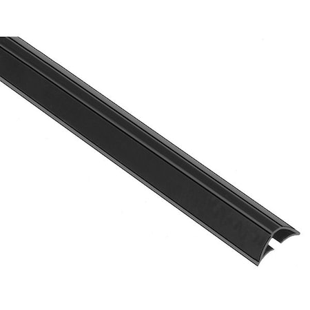 Smoke Seal,4 Ft.,Charcoal,TPE Rubber