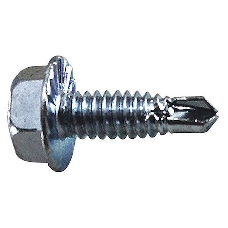 Hinge Screw,Self Driller,1 In.,PK24