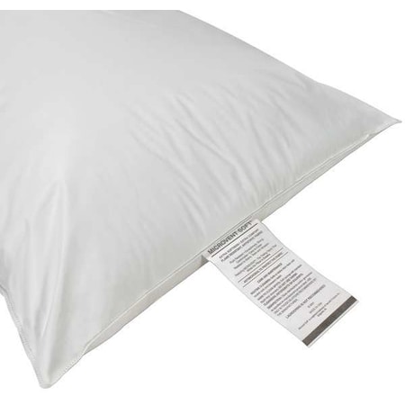 Pillow,Queen,25x18 In.,White