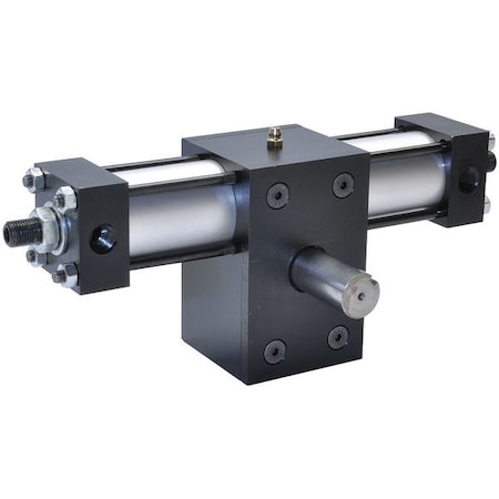 Rotary Actuator,SR,180 Deg,1-1/8 In Bore