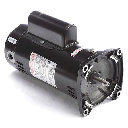 Pool Pump Motor, Permanent Split Capacitor, 1, 1/6 HP, 48Y Frame, 3,450/1,725 Nameplate RPM