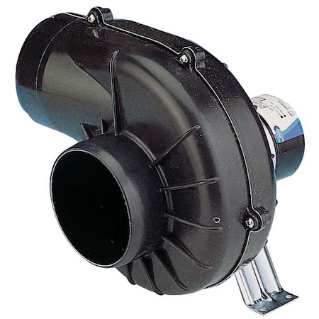 Round OEM Blower, 2500 RPM, Direct, Glass Filled Polypropylene