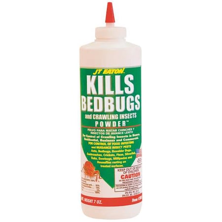 Bed Bug Killer,Bed Bugs,Powder, 7 Oz.