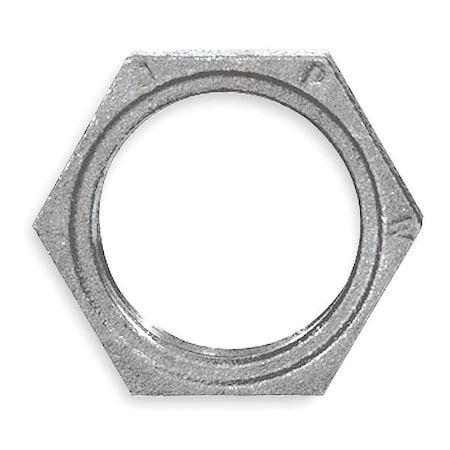 1/4 FNPT Galvanized Hex Locknut