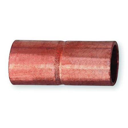 1/2 NOM C Copper Rolled Tube Stop Coupling