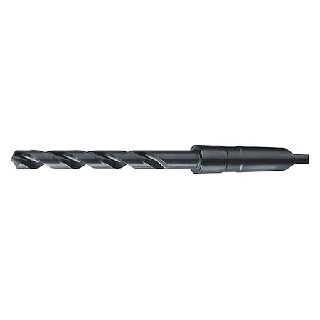 Taper Shank Drill,1 5/32,#4MT,Blk Oxide