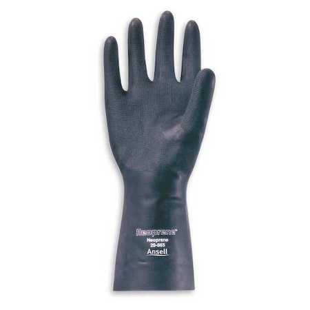 13 Chemical Resistant Gloves, Neoprene, 8, 1 PR