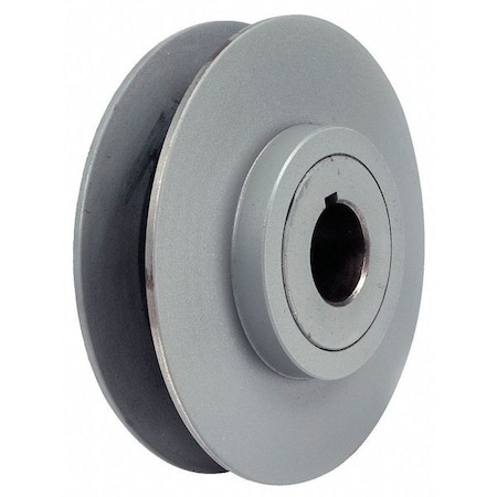 7/8 Fixed Bore 1 Groove Variable Pitch Pulley 6.5 OD