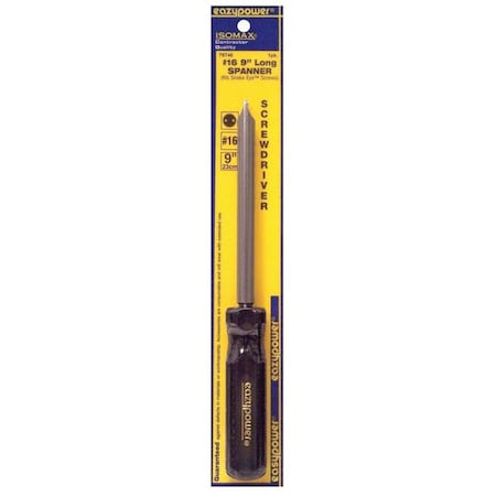 Tamper Resistant Spanner Screwdriver #16 Round