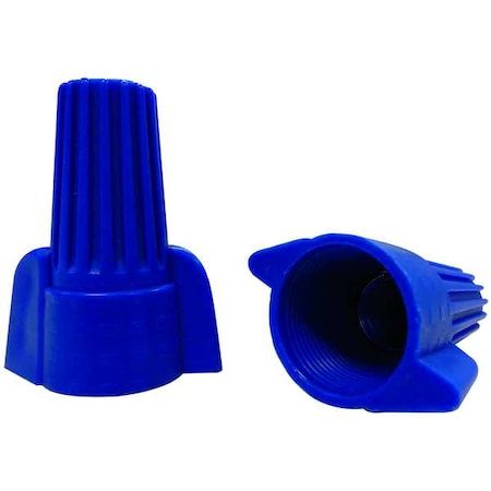 Wire Connector Wing, Blue, PK25