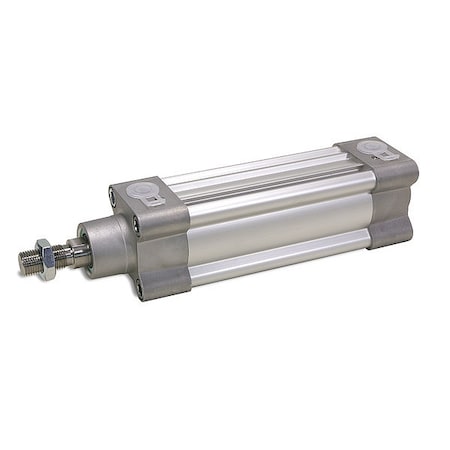 Air Cylinder, 100 Mm Bore, 100 Mm Stroke, ISO Double Acting