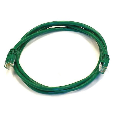 Ethernet Cable,Cat 6,Green,5 Ft.