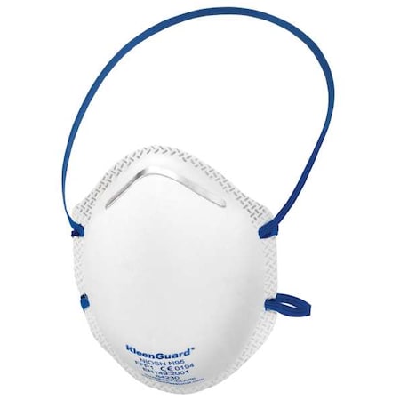 N95 Disposable Respirator, Universal, White, PK20